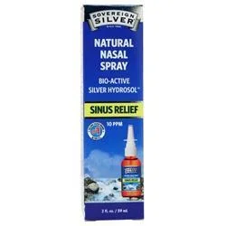 Sovereign Silver Bio-Active Silver Hydrosol – Natural Nasal Spray 2 fl.oz