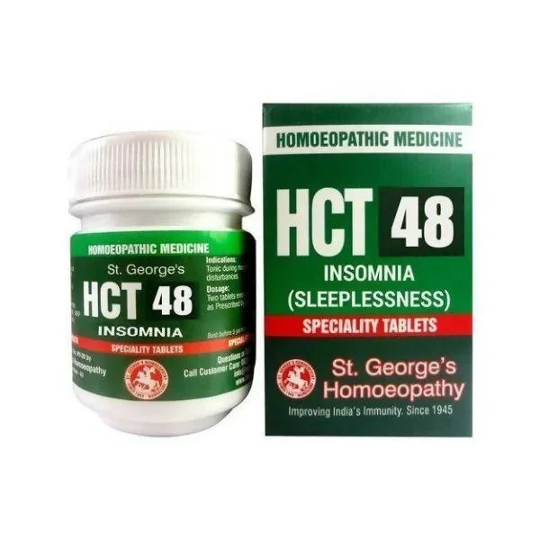 St. George’s Homeopathy HCT 48 Tablets