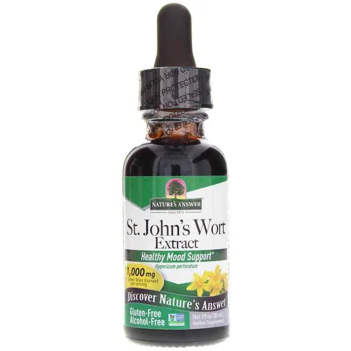 St. John’s Wort Extract Alcohol-Free