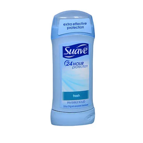Suave, Anti-Perspirant Deodorant Invisible Solid Fresh, 2.6 Oz