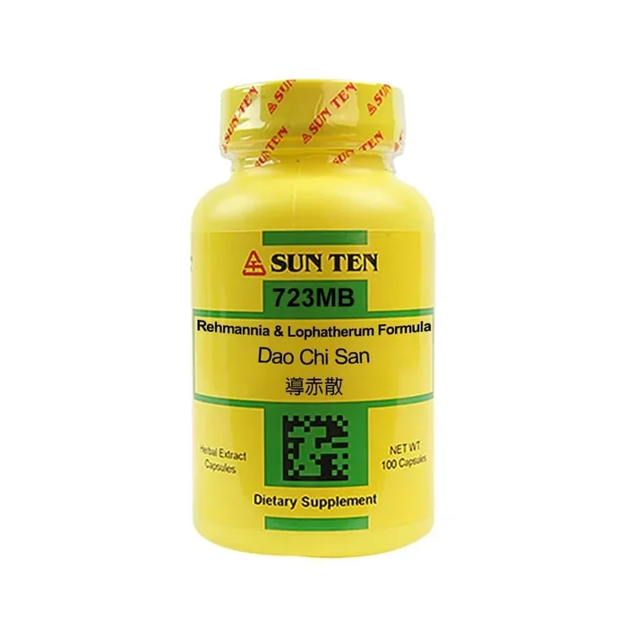 Sun Ten – Rehmannia & Lophatherum Formula Capsules/Dao Chi San/???