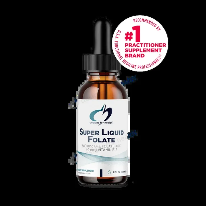 Super Liquid Folate (1oz liquid) by Designs for Health