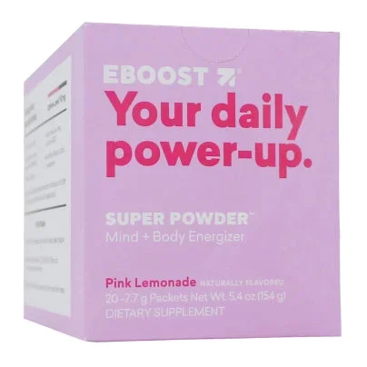 Super Powder Mind & Body Energizer Pink Lemonade 20 packets