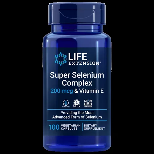Super Selenium Complex Vit E 100 vegcaps Life Extension L77814