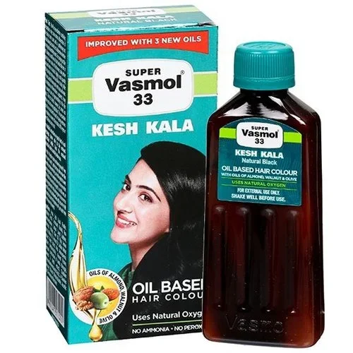 Super Vasmol 33 – Oil based Hair Colour – 100ml