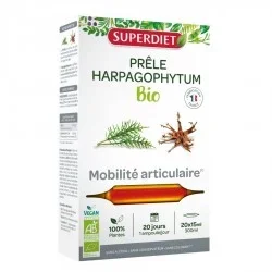 Superdiet Prêle Harpagophytum Bio 20 Ampoules