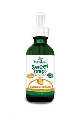 SweetLeaf Clear Liquid Stevia Valencia Orange 2 oz Liquid