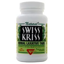 Swiss Kriss Herbal Laxative Tabs 250 tabs