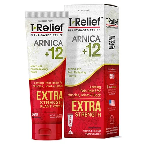 T-Relief Extra Strength Pain 3oz Cream by MediNatura