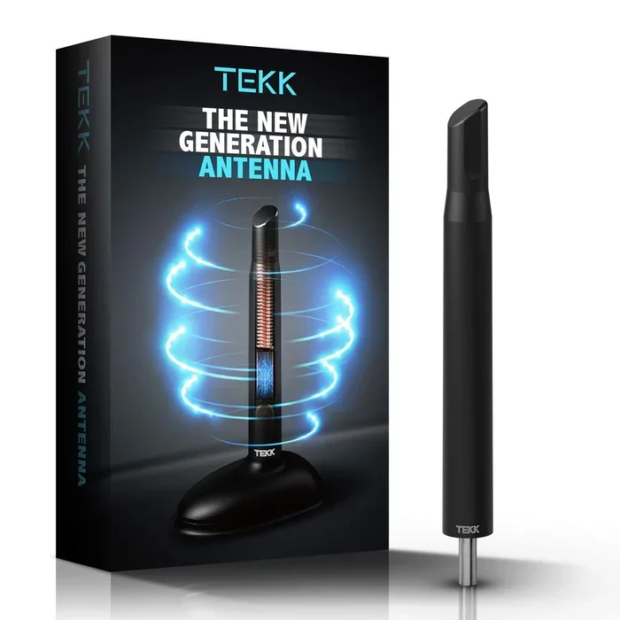 TEKK Short Antenna Compatible with 2010-2025 Ford F150 Raptor/Designed for Optimized FM/AM Reception / 4.8 Inches