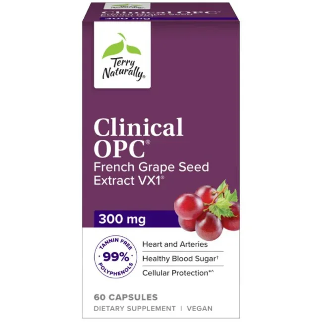 Terry Naturally Clinical OPC 300 mg 60 Capsules