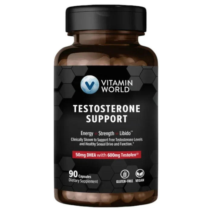 Testosterone Support 90 capsules by Vitamin World