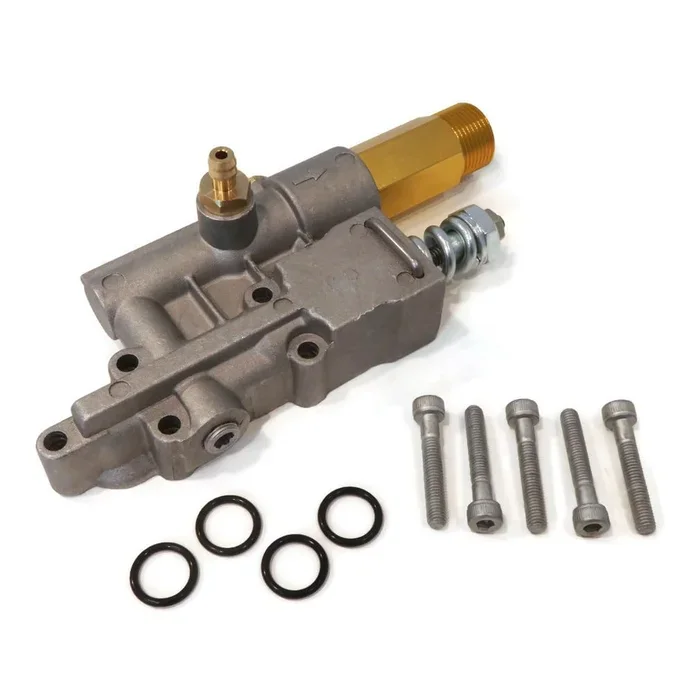 The ROP Shop Outlet Valve Kit with Tube, Unloader, & Chemical Injector for Pressure Washers