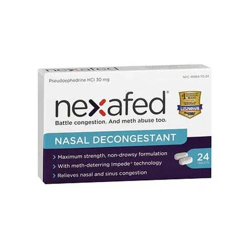 Thera-Gesic, Nasal Decongestant Tablets, 30 Mg, 24 Count