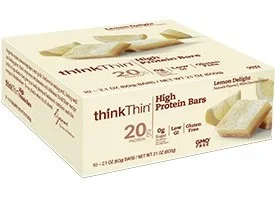 ThinkThin High Protein Lemon Delight (10 Bars)