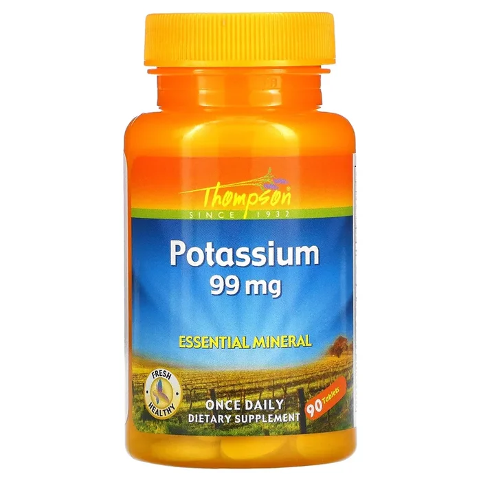 Thompson, Potassium, 99 mg, 90 Tablets