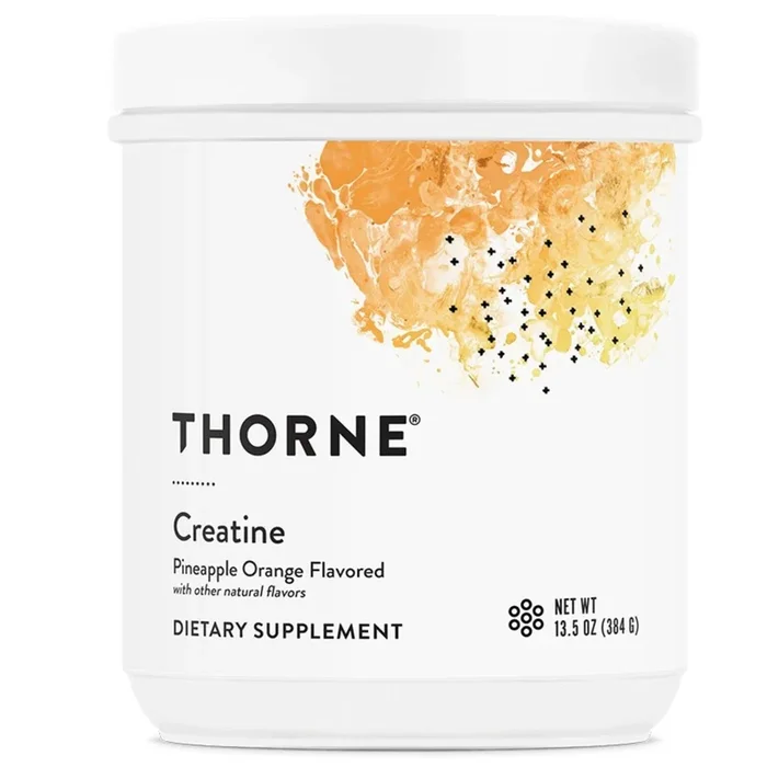 Thorne Research, Creatine, Pineapple Orange Flavored, 13.5 oz (384 G)