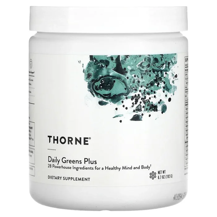 Thorne Research, Daily Greens Plus, 6.7 Oz