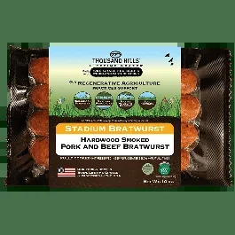 Thousand Hills Pork & Beef Stadium Brat-10 oz