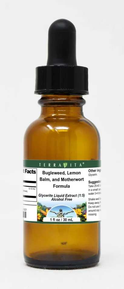 Thyroid Support Glycerite Liquid Extract (1:5) – No Flavor (1 oz, ZIN: 523821)