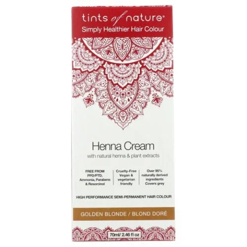 Tints of Nature, Henna Cream, Golden Brown 2.46 Oz