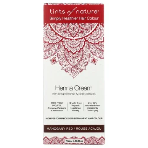 Tints of Nature, Henna Cream, Mahogany Red 2.46 Oz