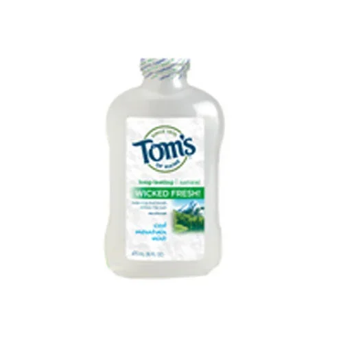 Tom’s Of Maine, Long Lasting Wicked Fresh Mouthwash, Cool Mountain Mint 16 oz