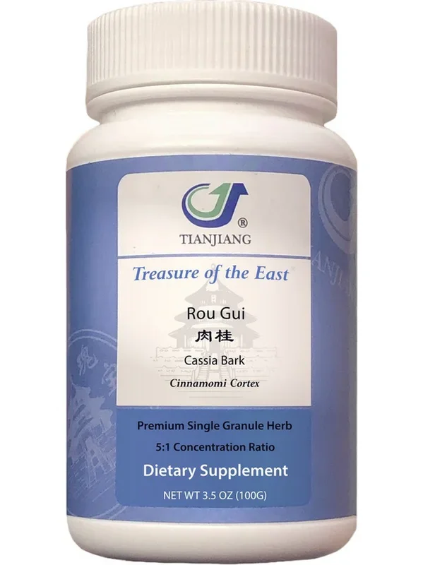 Treasure of the East, Rou Gui, Cassia Bark, 5:1 Extract Granules, 100 grams