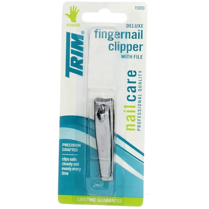 Trim Nail Care Deluxe Fingernail Clipper 1 ea (Pack of 8)