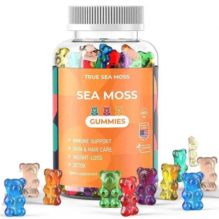 True Sea Moss – Sea Moss Gummies Immune Support 60 gummies