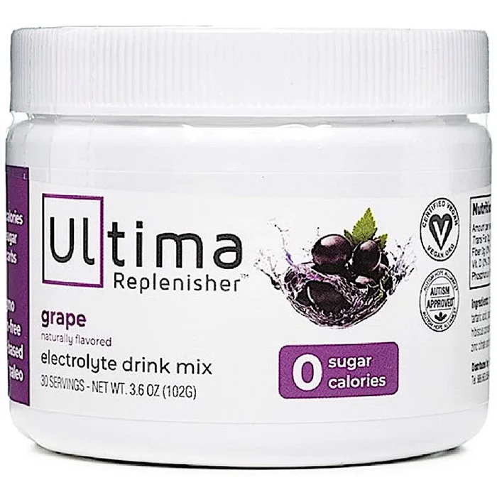 Ultima Health, Ultima Replenisher Grape, 30 Servings