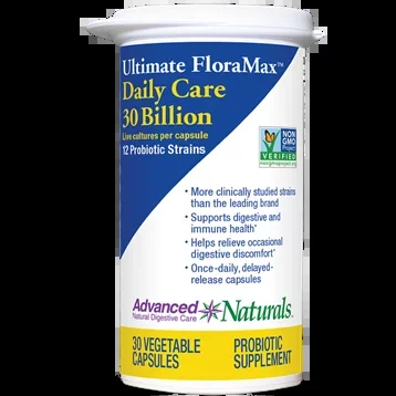 Ultimate FloraMax Daily Care 30 Billion 30 vegcaps