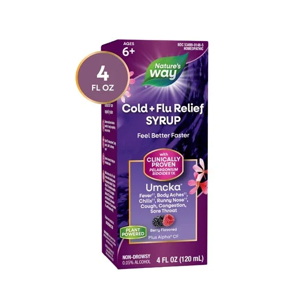 Umcka Cold & Flu Berry Syrup 4 oz