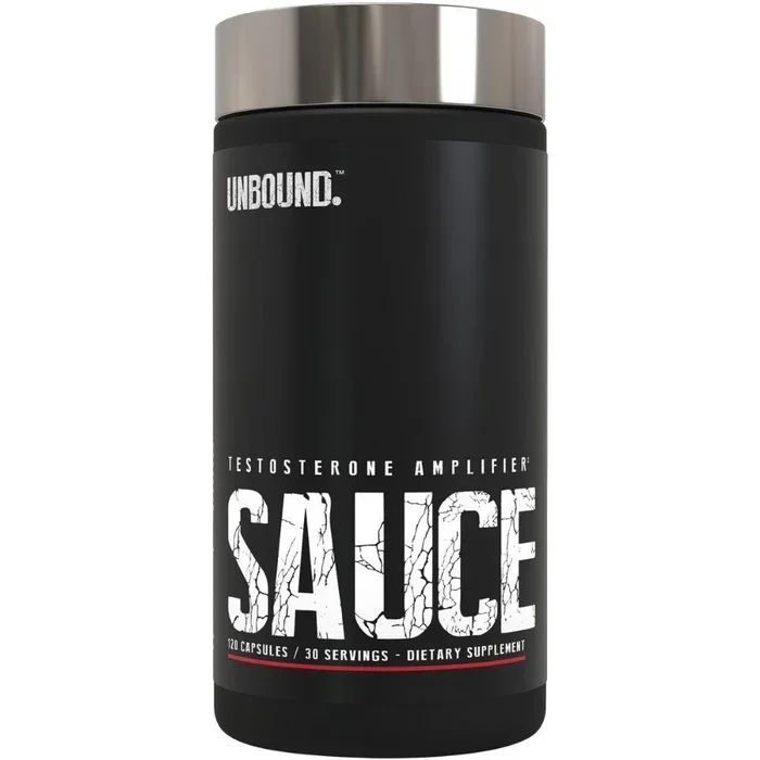 UNBOUND SAUCE, Testosterone Amplifier with KSM66, PrimaVie, LJ100, Spilanthes, DIM, Fenugreek, Bioperine / 30 Servings