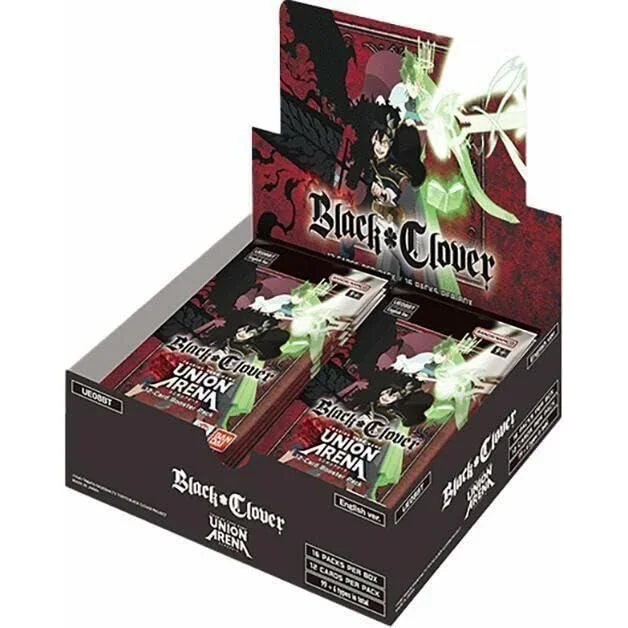 Union Arena Card Game: Booster Box: Black Clover (UE08BT) – 16 Packs
