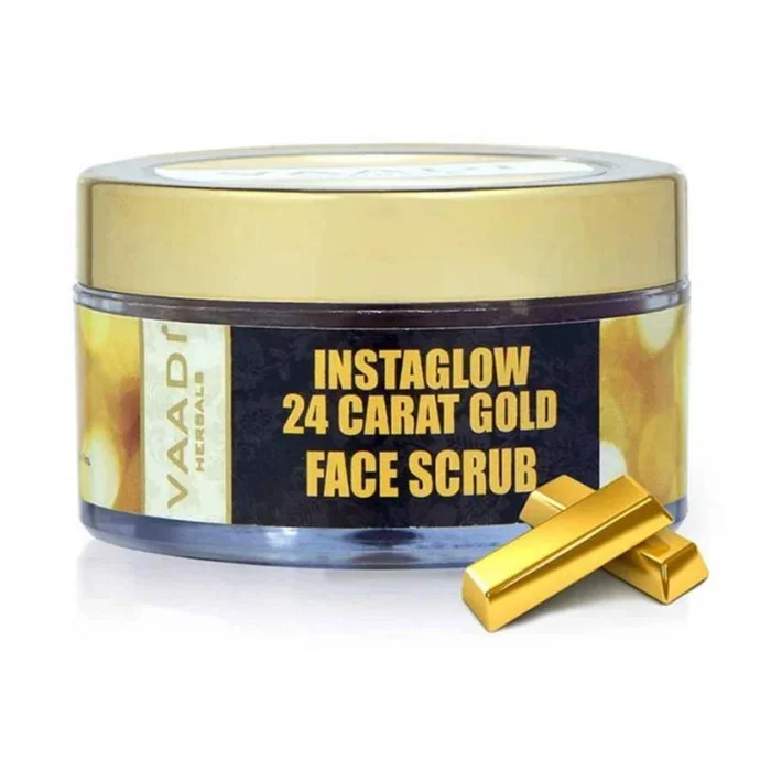 Vaadi Herbals 24 Carat Gold Scrub – Sandalwood and Turmeric