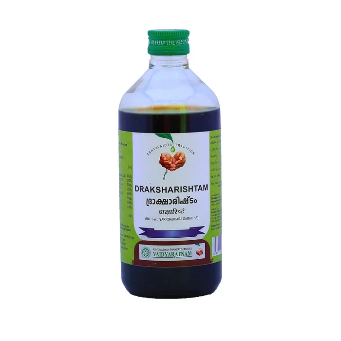 Vaidyaratnam Draksharishtam – 450 ML
