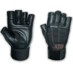Valeo Ocelot Wrist Wrap Black Lifting Glove Large (VA5908LG)