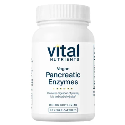 Vegan Pancreatic Enzymes 90 caps by Vital Nutrients