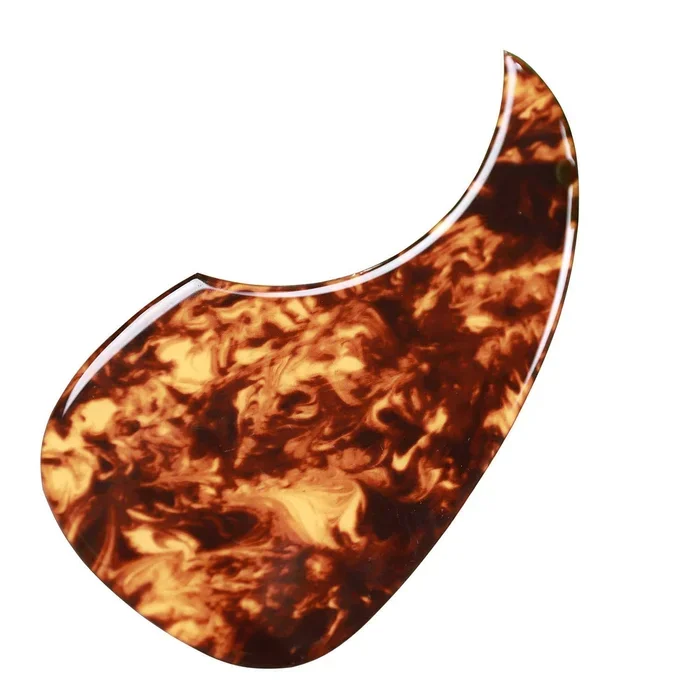 Vencetmat Acoustic Guitar Pick Guard for Most Martin – Clear Amber