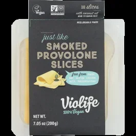 Violife Just Like Smoked Provolone Slices-7.05 oz