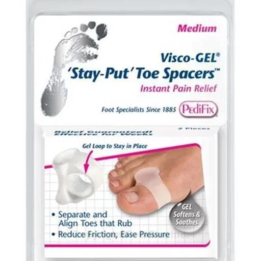 Visco-GEL Stay-Put Toe Spacers #P27