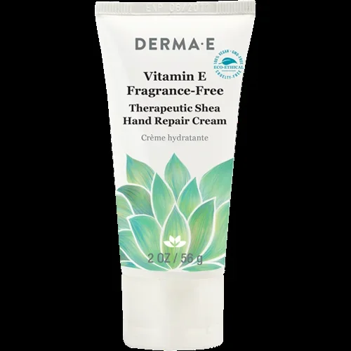 Vit E Therapeutic Shea Hand Cream 2 oz DermaE Natural Bodycare D70743