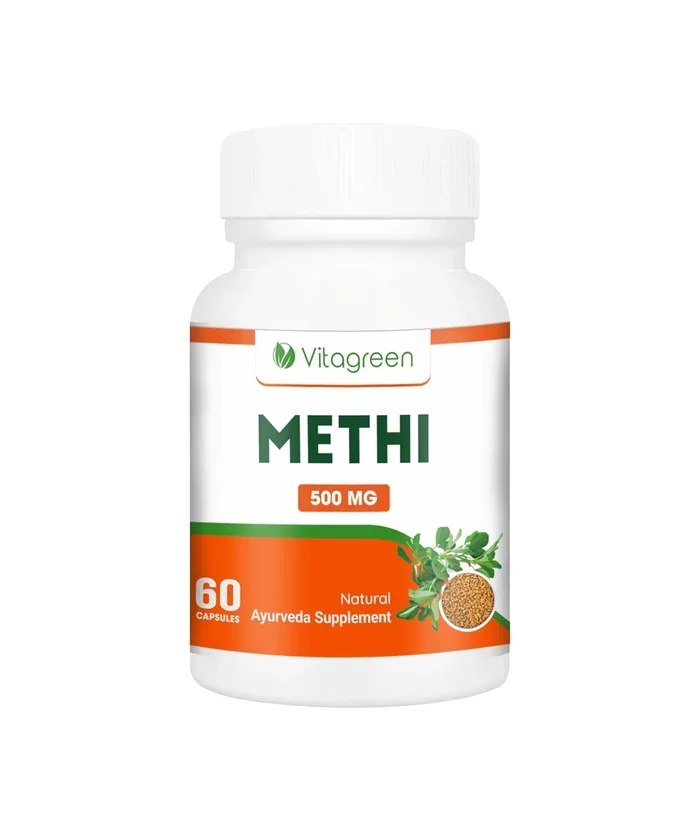 Vitagreen Methi Capsules – 60 Capsules