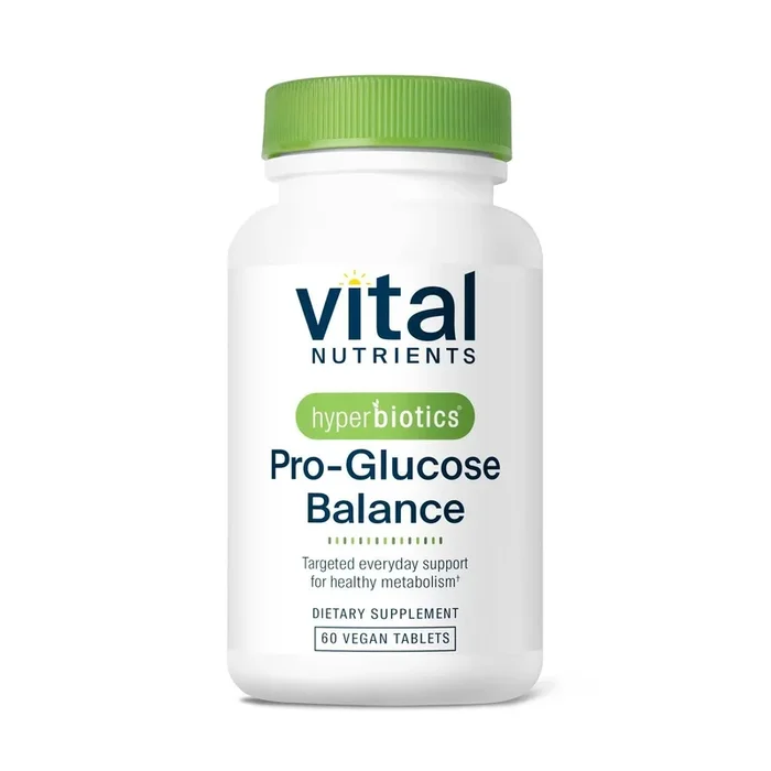 Vital Nutrients Hyperbiotics PRO-Glucose Balance 60 Vegan Tablets