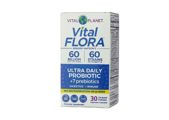 Vital Planet Vital Flora Ultra Daily Probiotic Capsules