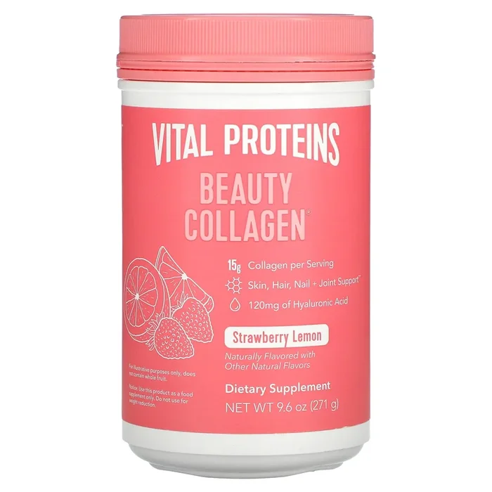 Vital Proteins, Beauty Collagen Strawberry Lemon, 9.6 Oz