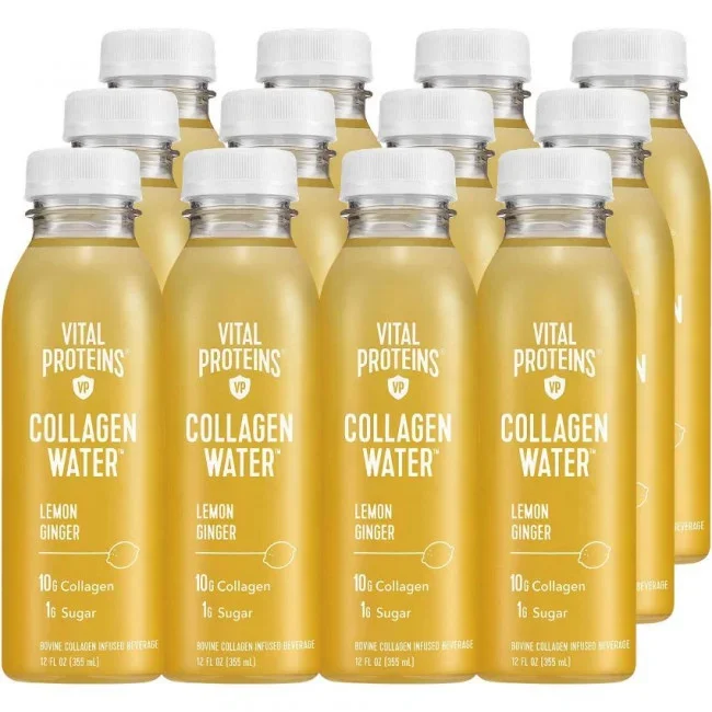 Vital Proteins Collagen Water Lemon Ginger 12 pack