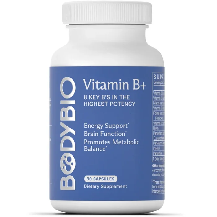 Vitamin B+ 90 caps by BodyBio