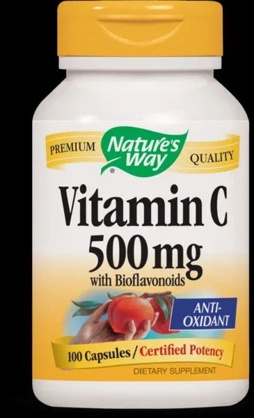 Vitamin C 500mg with Bioflavonoids 100 capsules